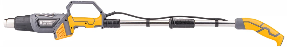Powermat Elektrinis karšto oro pistoletas 3-in-1, 2000W, su 5 antgaliais, piktžolių deginimui, grilio uždegimui, dažų šalinimui, karšto oro pistoletas