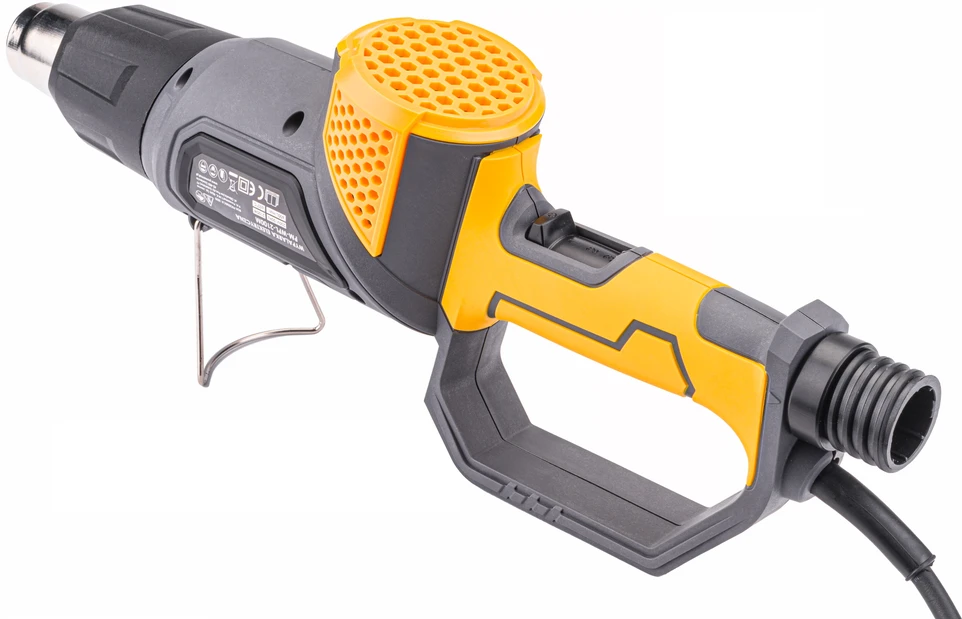 Powermat Elektrinis karšto oro pistoletas 3-in-1, 2000W, su 5 antgaliais, piktžolių deginimui, grilio uždegimui, dažų šalinimui, karšto oro pistoletas