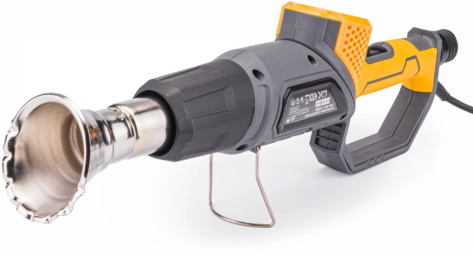 Powermat Elektrinis karšto oro pistoletas 3-in-1, 2000W, su 5 antgaliais, piktžolių deginimui, grilio uždegimui, dažų šalinimui, karšto oro pistoletas