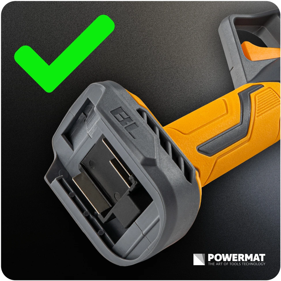 Powermat TELESKOPINIS AKUMULIATORINIO GENĖTUVO PRATĘSTUVAS 107-166CM PM-SA-21V-WYS