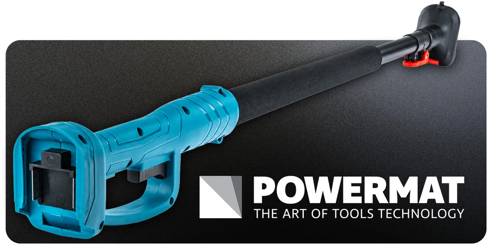 Powermat TELESKOPINIS AKUMULIATORINIO GENĖTUVO PRATĘSTUVAS 107-166CM PM-SA-21V-WYS