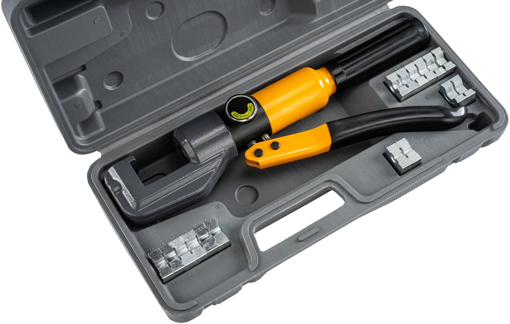 Powermat HIDRAULINIS PRESAVIMO ĮRANKIS KABLIAMS 4-70mm2 (RINKINYS) PM-ZHDK-470T