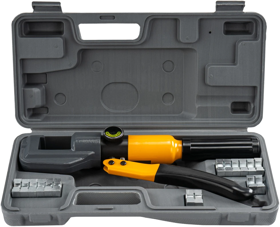 Powermat HIDRAULINIS PRESAVIMO ĮRANKIS KABLIAMS 4-70mm2 (RINKINYS) PM-ZHDK-470T