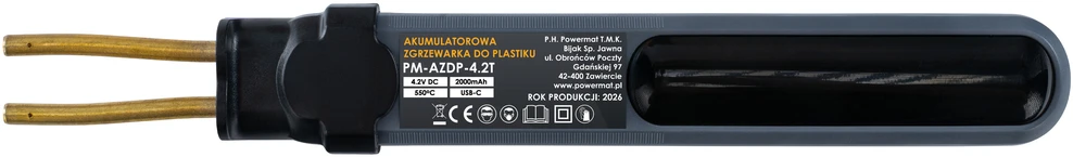 Powermat Akumuliatorinis plastikų suvirinimo aparatas PM-AZDP-4.2T