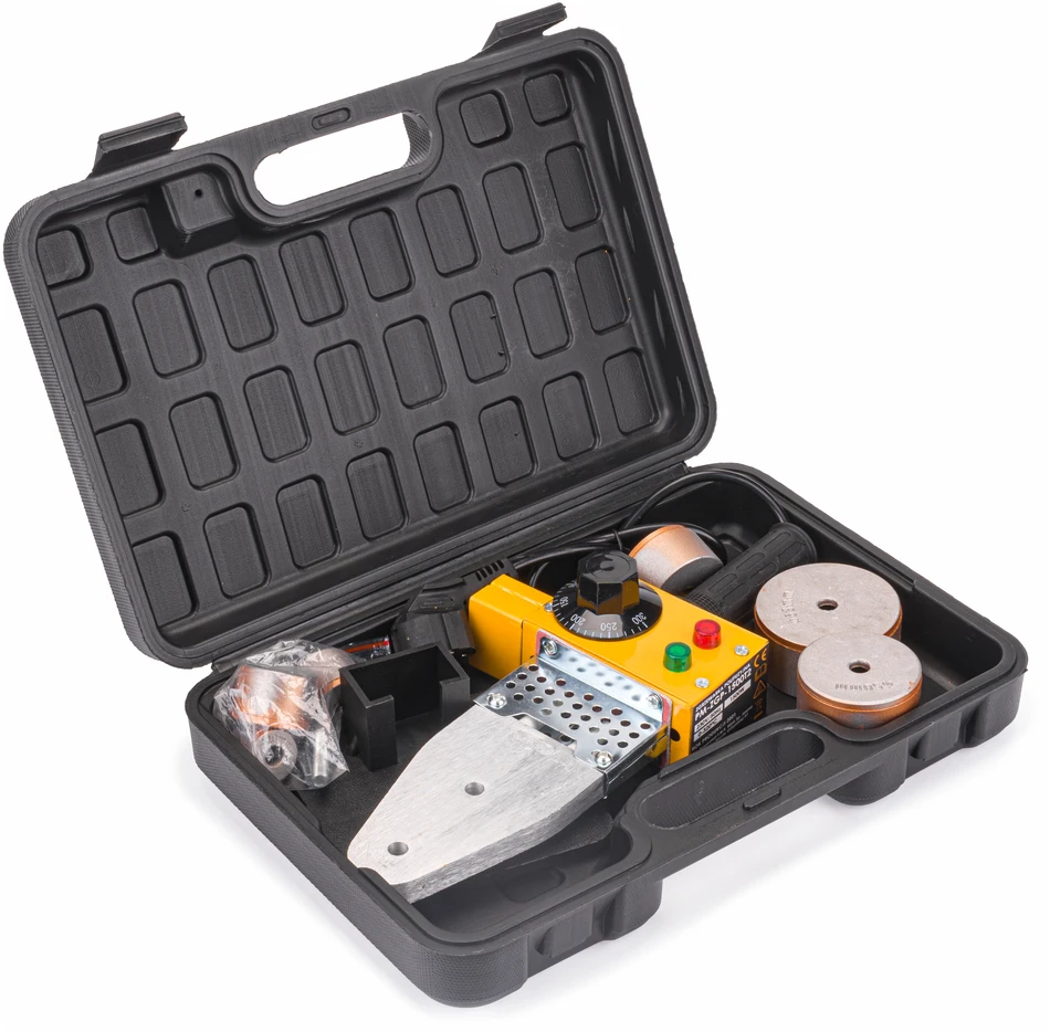 Powermat Zgrzewarka do Rur PCV PP 1500W 6 Matryc 20-63MM PM-ZGP-1500T2