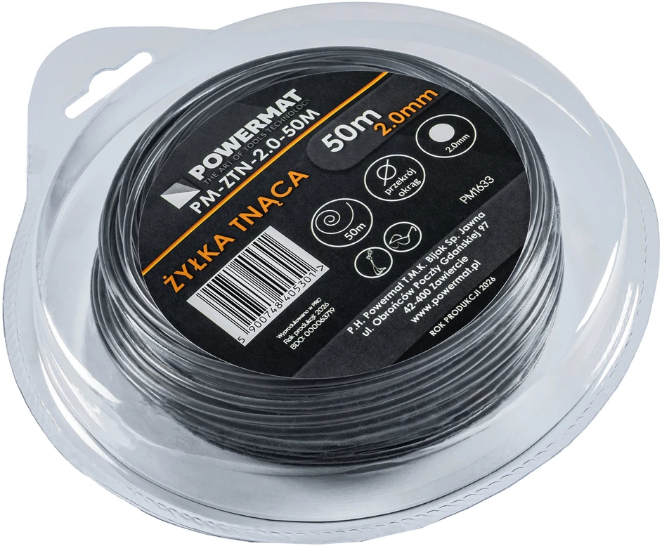 Powermat Pjovimo valas PM-ZTN-2.0-50M