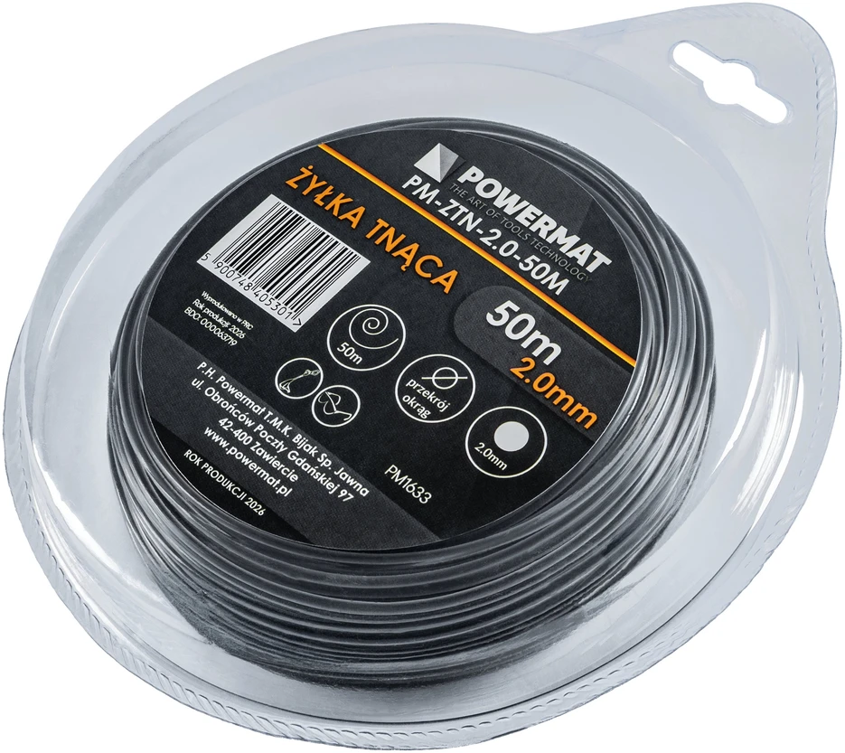 Powermat Pjovimo valas PM-ZTN-2.0-50M
