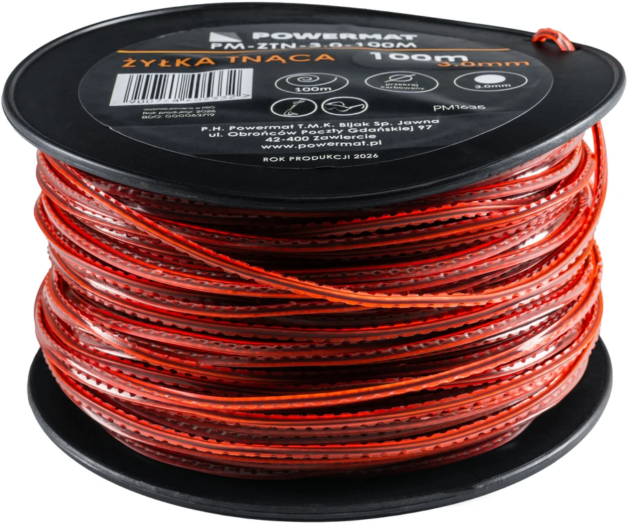 Powermat Pjovimo valas PM-ZTN-3.0-100M