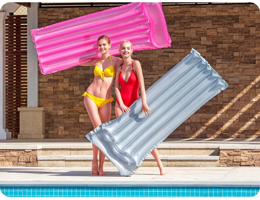 Pripučiamas plaustas Bestway 183x76 cm, įvairių spalvų