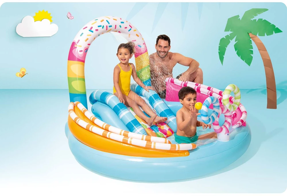 Pripučiama žaidimų aikštelė Candy Intex