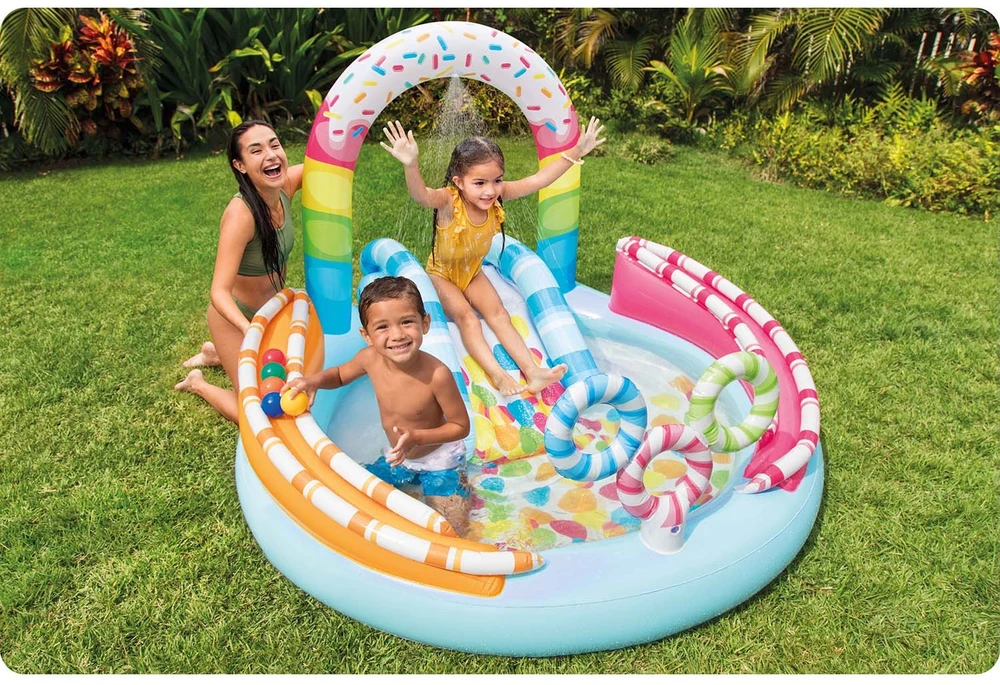 Pripučiama žaidimų aikštelė Candy Intex