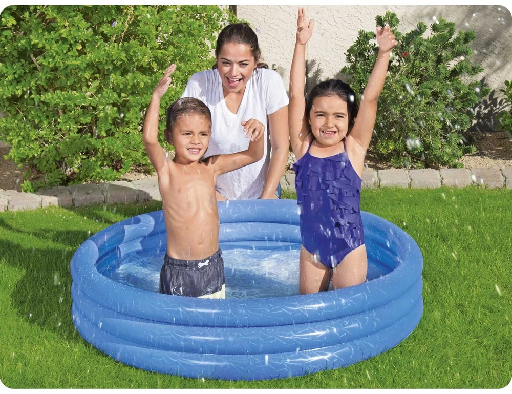 Pripučiamas baseinas 122 x 25 cm Bestway 51025 - mėlynas