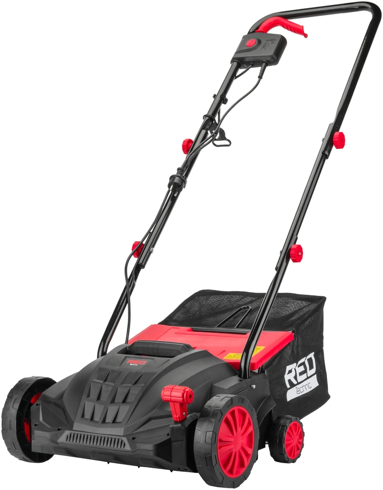 Red Technic ELEKTRINIS AERATORIUS VERTIKULIATORIUS 3in1 2400W RAUDONAS TECHNIC RTAEW0016