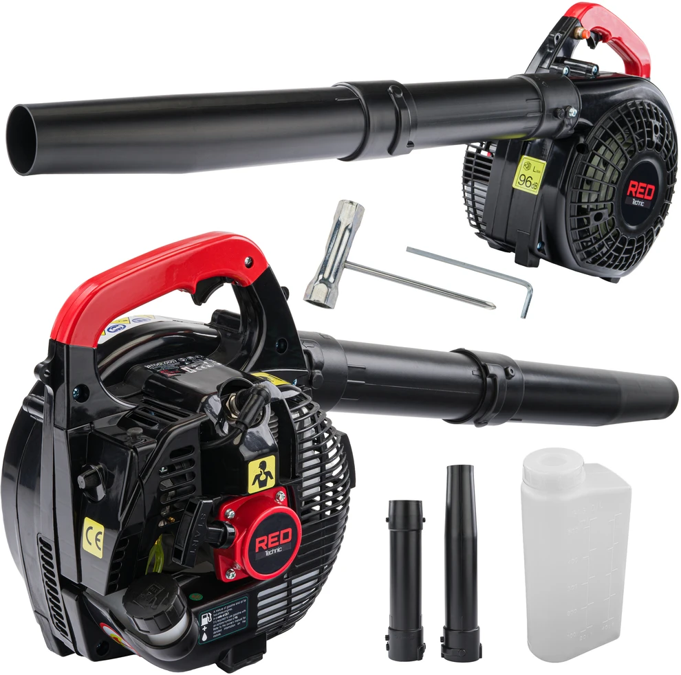 Red Technic Raudonas Technic benzininis lapų ir sniego pūstuvas sodui 2 KM RTODL0057