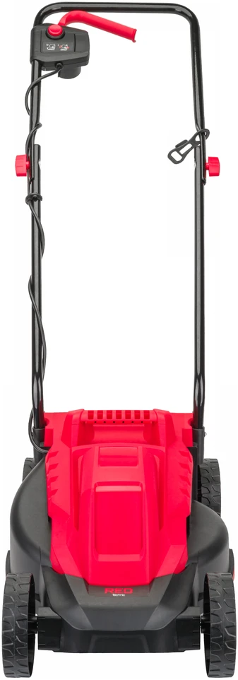 Red Technic Elektrinė vejapjovė, 2200W su laidu, 32cm pjovimo plotis, su 30L surinkimo krepšiu, reguliuojamas aukštis