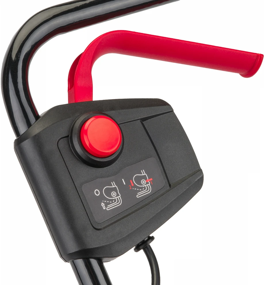 Red Technic Elektrinė vejapjovė, 2200W su laidu, 32cm pjovimo plotis, su 30L surinkimo krepšiu, reguliuojamas aukštis