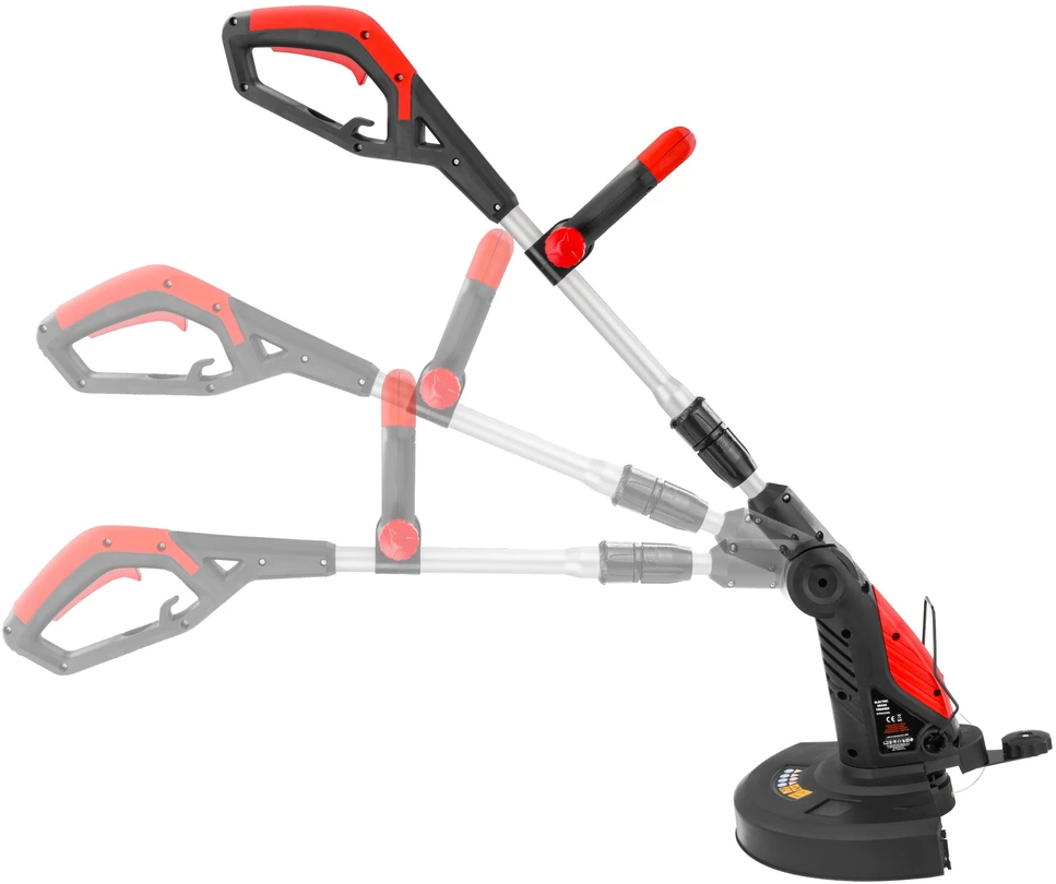 Red Technic Elektrinė žoliapjovė, 1450W galinga žoliapjovė, 330mm pjovimo plotis, elektrinis vejos kraštų apipjoviklis, sodo žoliapjovė