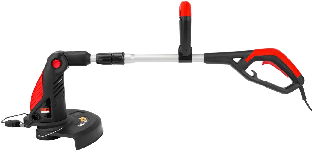 Red Technic Elektrinė žoliapjovė, 1450W galinga žoliapjovė, 330mm pjovimo plotis, elektrinis vejos kraštų apipjoviklis, sodo žoliapjovė