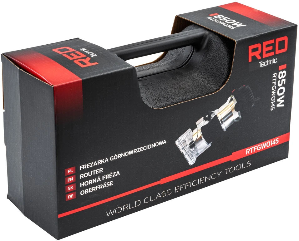 Red Technic Elektrinė freza Raudona Technic RTFGW0145