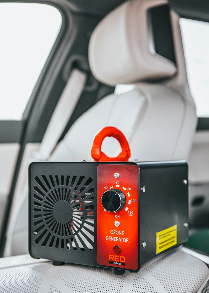 Red Technic Ozono generatorius, didelės galios 60 000 mg/h namams, automobiliui, kvapų šalinimui, laikmačio funkcija