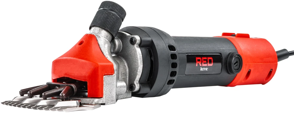 Red Technic Avies kirpimo mašinėlė, gyvūnų kirpimo mašinėlė, 600W galia, 78mm ašmenys, profesionali avies kirpimo mašinėlė