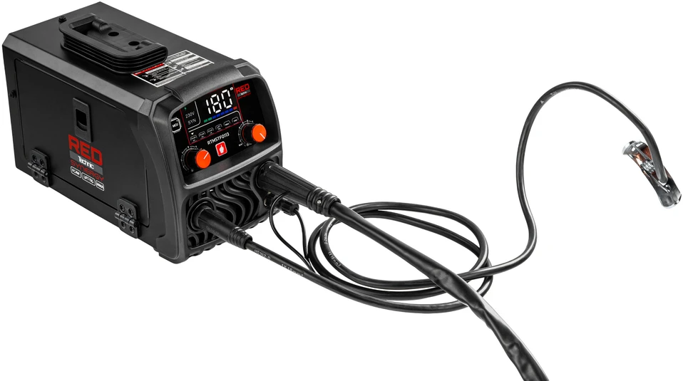 Red Technic Srauto šerdies lankinio suvirinimo aparatas, MMA, Lift-TIG suvirinimo aparatas, 200A inverterinis suvirinimo aparatas, nešiojama suvirinimo įranga