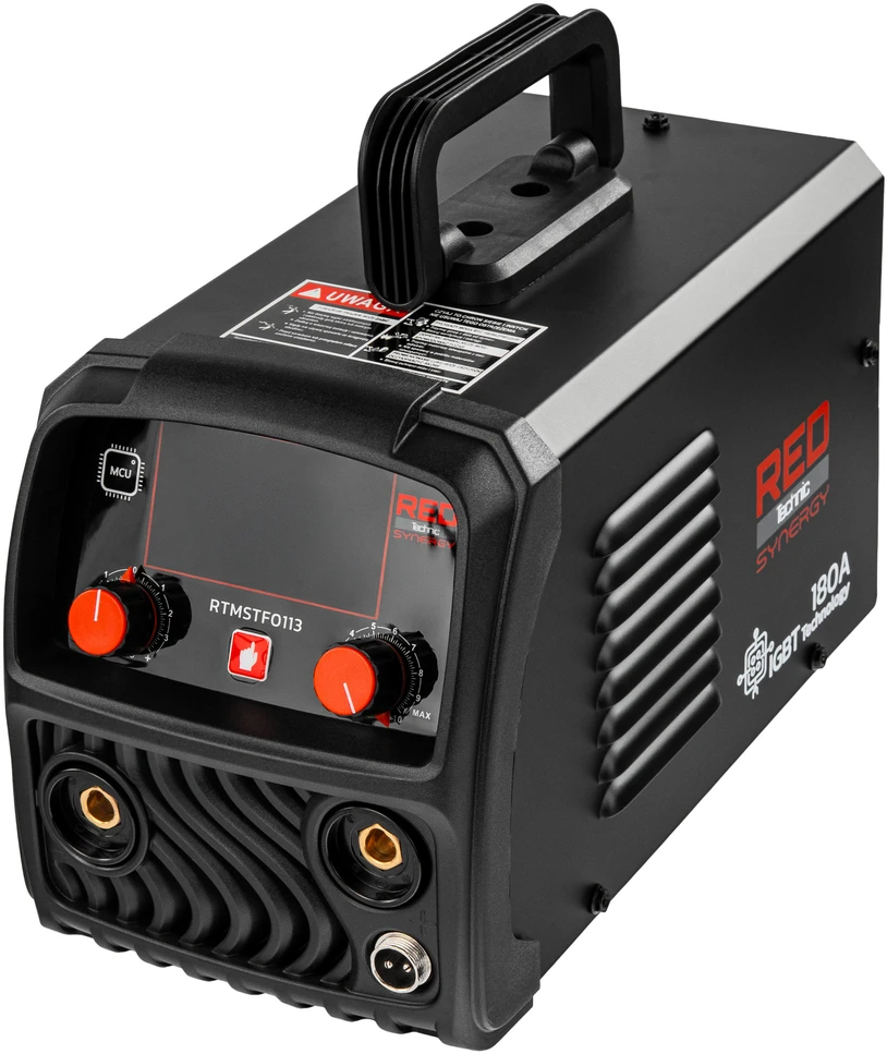 Red Technic Srauto šerdies lankinio suvirinimo aparatas, MMA, Lift-TIG suvirinimo aparatas, 200A inverterinis suvirinimo aparatas, nešiojama suvirinimo įranga