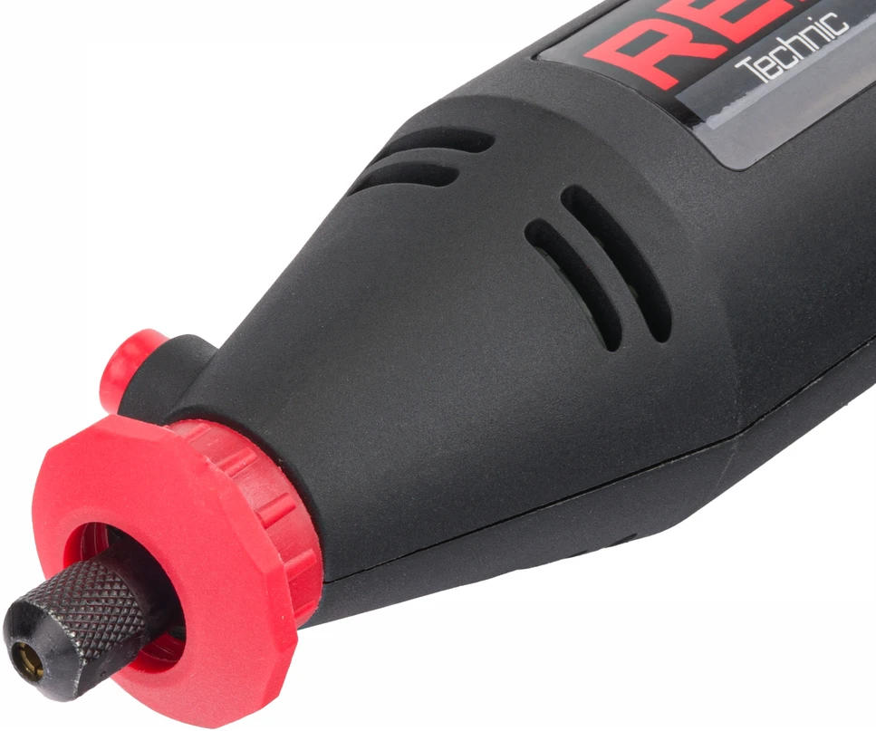 Red Technic Raudona Technic Mini tiesinio šlifuoklio/graviruoklio rinkinys 300 vnt. Raudonas TECHNIC RTSPT0047