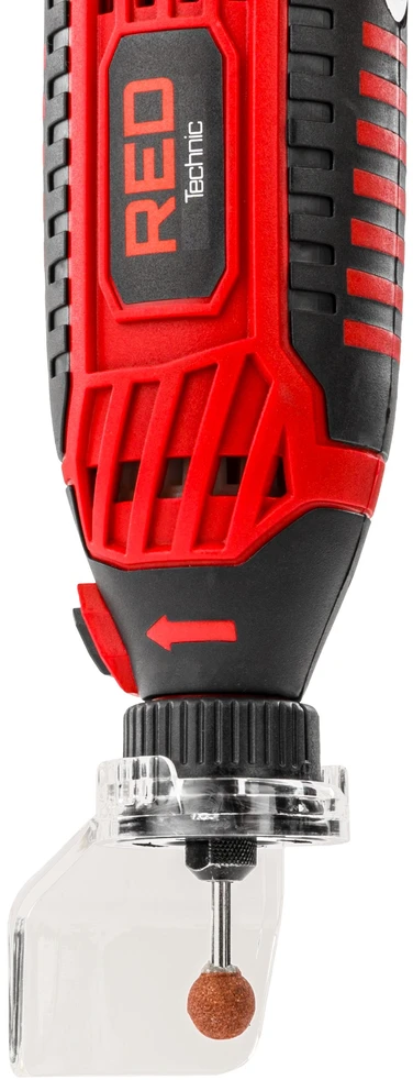 Red Technic Mini sukamasis įrankis, su 180 dalių priedų rinkiniu, 280W, 35000 RPM, rankdarbiams, hobiams ir „pasidaryk pats“ projektams