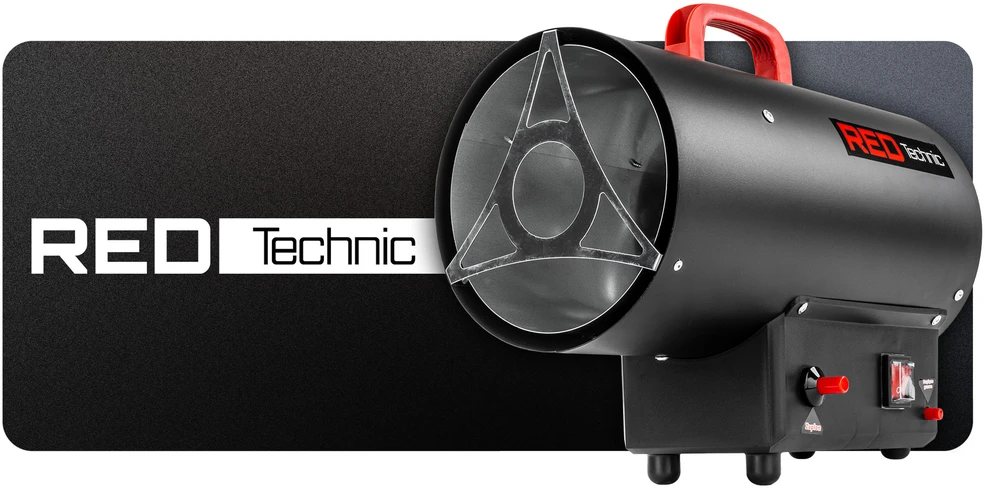 Red Technic Dujinis šildytuvas Raudona Technic RTNGG0119, 25 kW