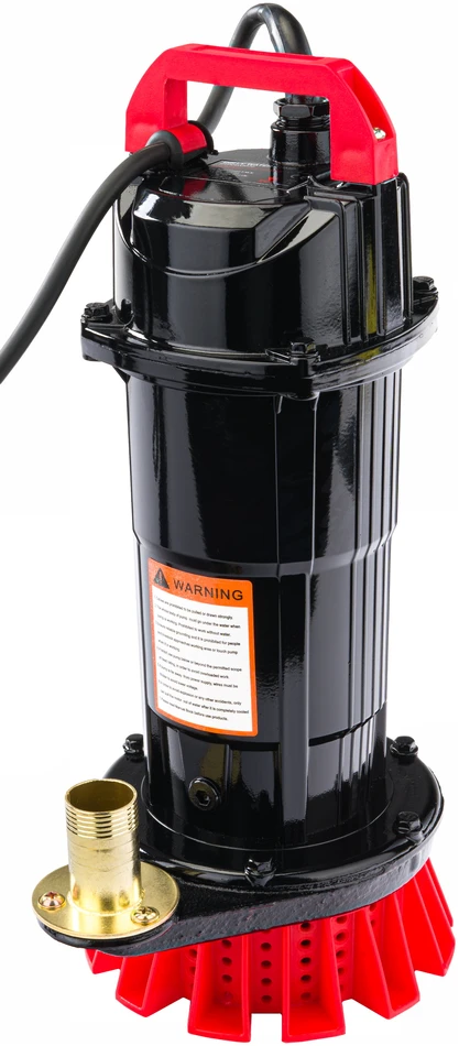 Red Technic Panardinamas nešvaraus vandens siurblys, švariam vandeniui, lietaus vandeniui, nuotekoms, 8000 litrų per valandą, 230V, 650W