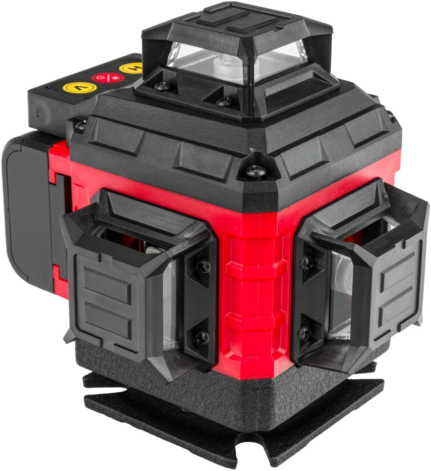 Red Technic Žalias lazerinis nivelyras, 4D 360 kryžminis lazeris, 16 linijų savaiminis nivelyras, statybinis lazeris, geodezinis lazeris