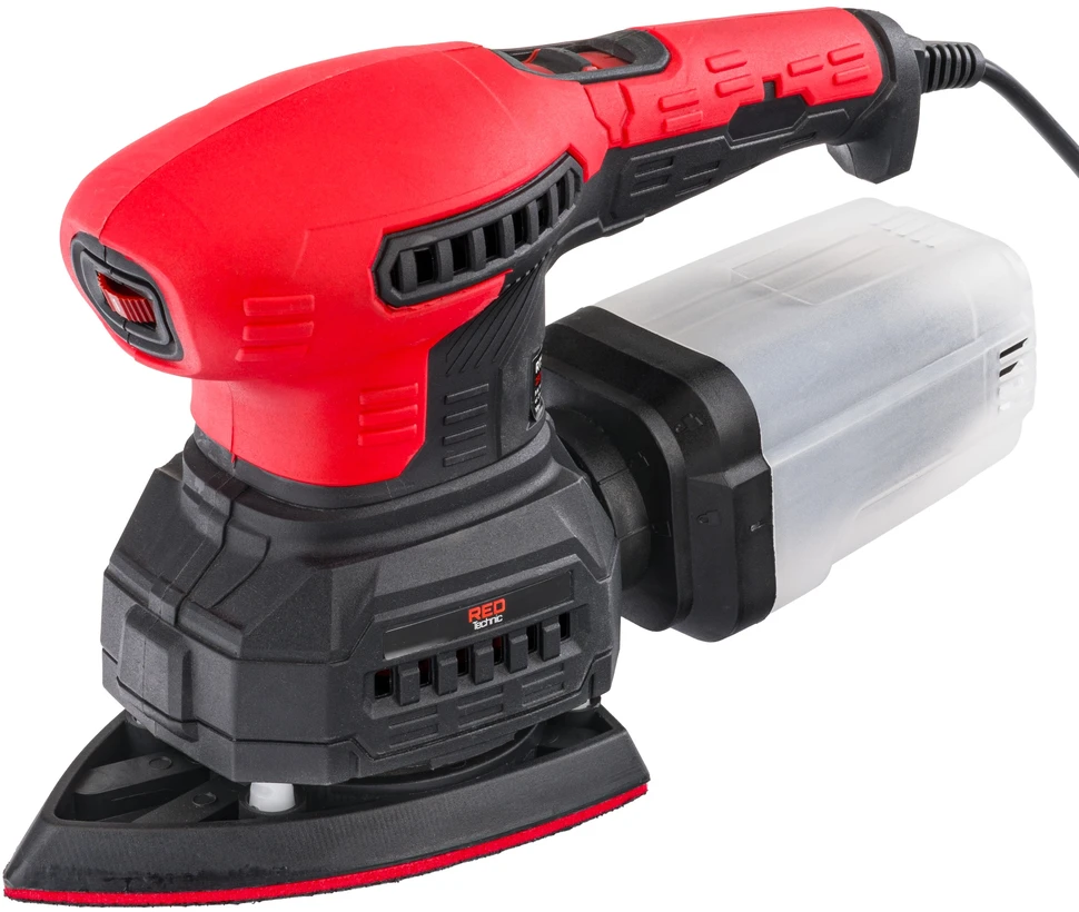 Red Technic Raudona Technic Universalus 3in1 ekscentrinis šlifuoklis Raudona Technic RTSMO0060