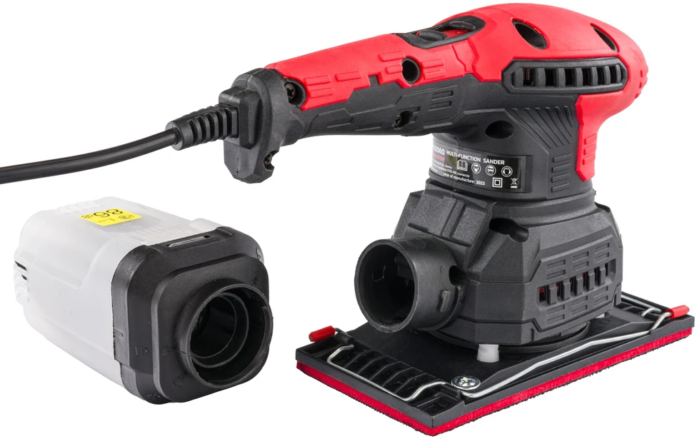 Red Technic Raudona Technic Universalus 3in1 ekscentrinis šlifuoklis Raudona Technic RTSMO0060