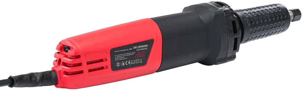 Red Technic Tiesinis šlifuoklis, 6mm griebtuvas, 1500W kintamas greitis, rotacinis įrankis metalui, medienai, stiklui, keramikai, plastikui, mini šlifuoklis