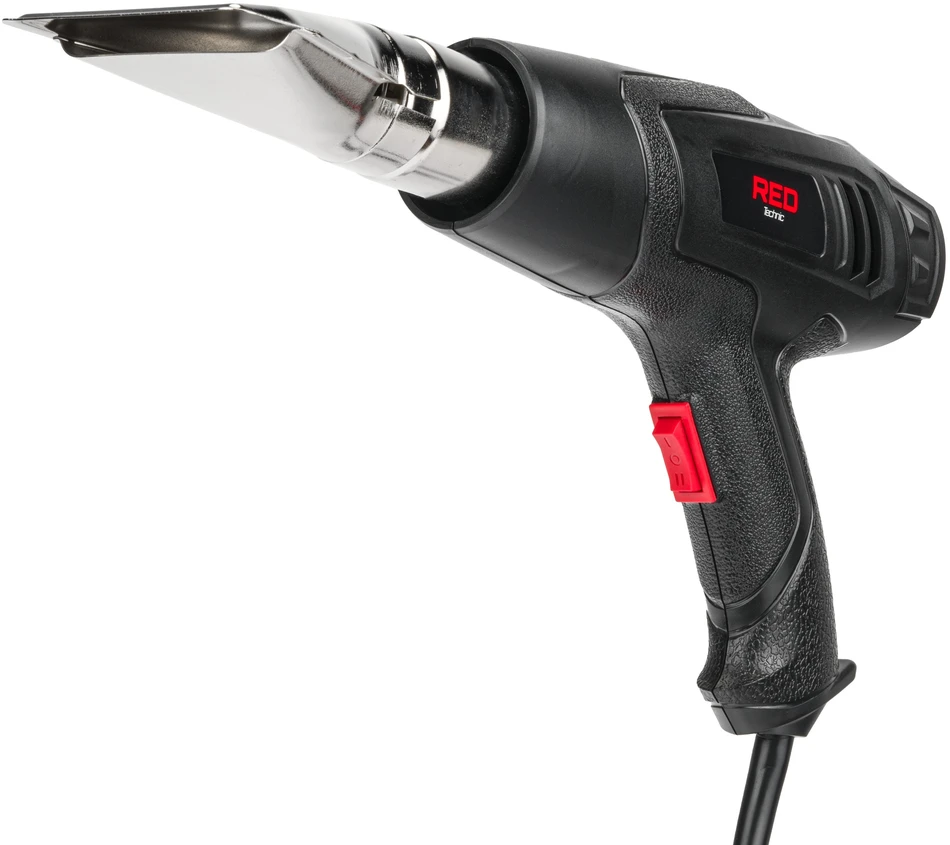 Red Technic ELEKTRINIS ŠILUMOS PISTOLETAS 2 GREIČIAI 4 ANTGALIAI 600C 2000W RTOP0042
