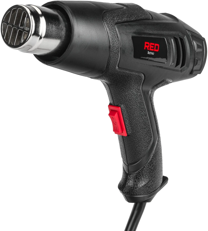 Red Technic ELEKTRINIS ŠILUMOS PISTOLETAS 2 GREIČIAI 4 ANTGALIAI 600C 2000W RTOP0042