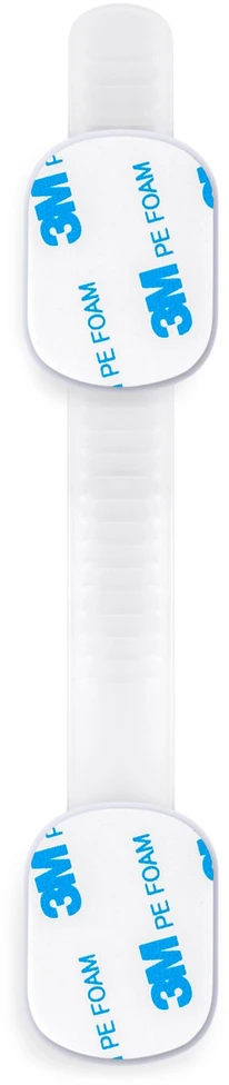 Ricokids 798100 spintelės atidarymo spyna, 6 vnt, balta