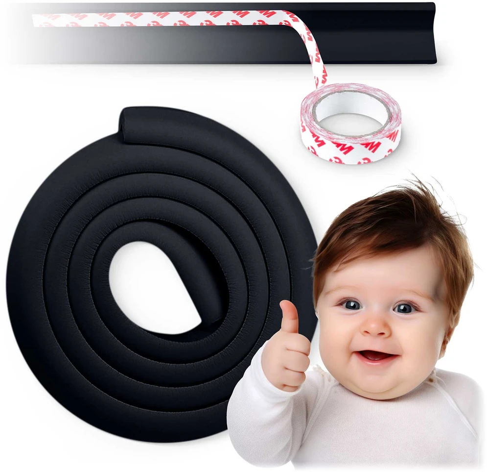 Ricokids 798701 juoda putplasčio apsauginė juosta 2 m