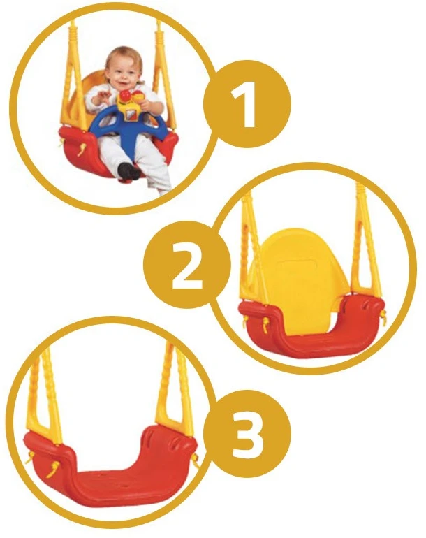 Ricokids Do Re Mi Bucket Swing su barškučiu – 421