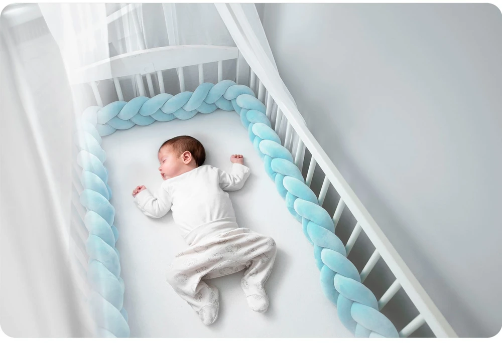 Ricokids pinta lovytės apsauga 3m - mėlyna
