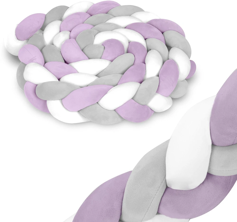 „Ricokids“ 3 m lovelės užtiesalas – violetinė-pilka