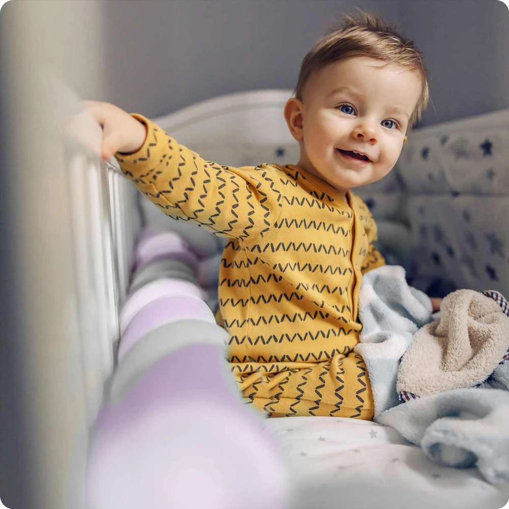 „Ricokids“ 3 m lovelės užtiesalas – violetinė-pilka