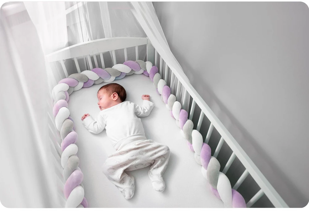 „Ricokids“ 3 m lovelės užtiesalas – violetinė-pilka