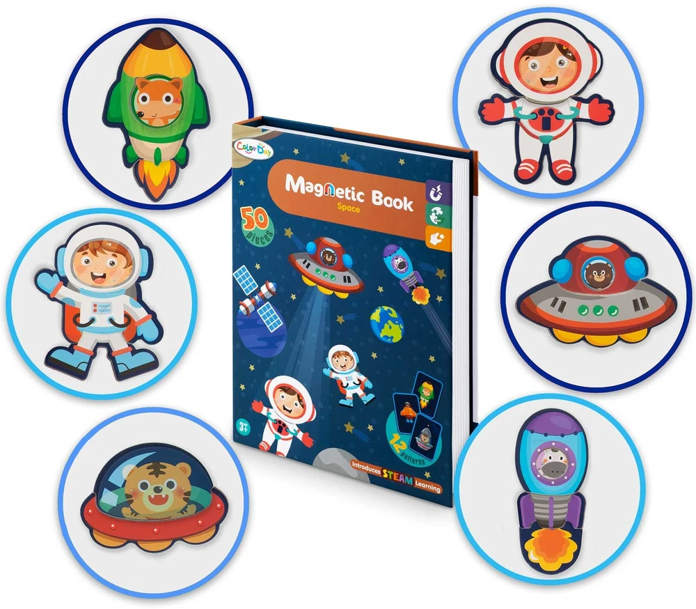 Ricokids „Cosmos RK-770“ magnetinė knyga