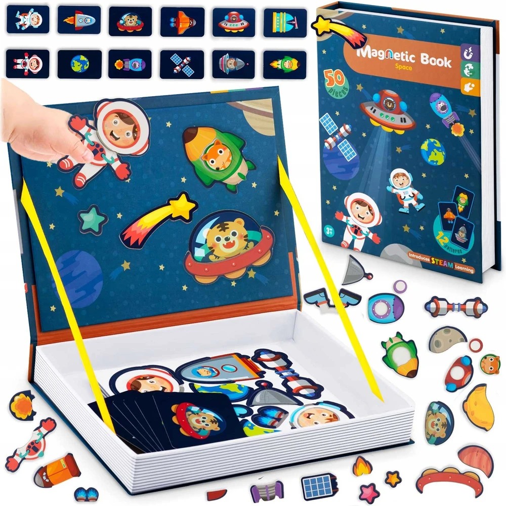Ricokids „Cosmos RK-770“ magnetinė knyga