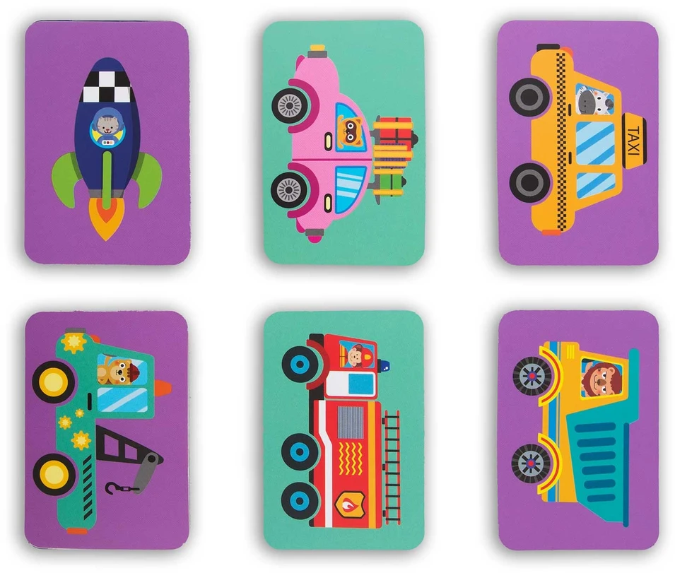 Ricokids Magnetinė dėlionė „Transporto priemonės“ RK-770