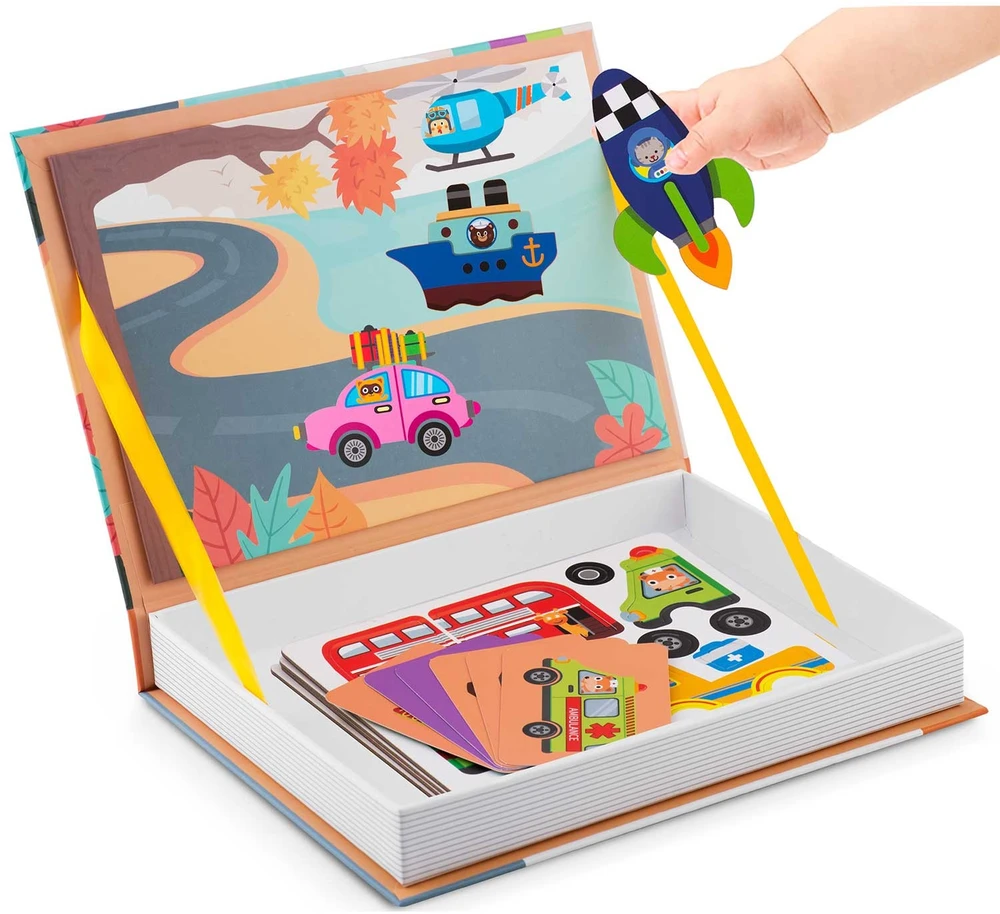 Ricokids Magnetinė dėlionė „Transporto priemonės“ RK-770