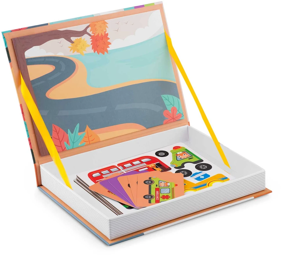 Ricokids Magnetinė dėlionė „Transporto priemonės“ RK-770