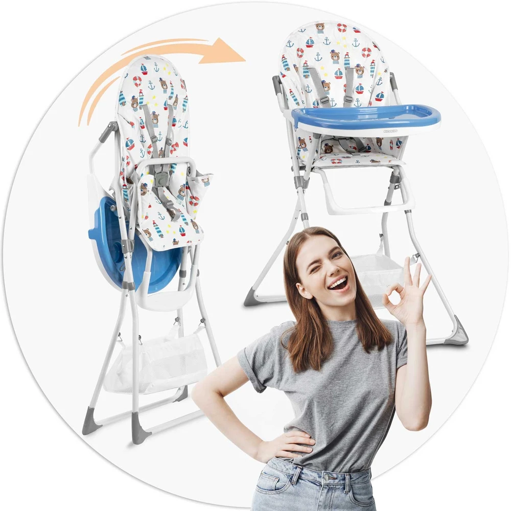 Maitinimo kėdutė su staliuku Ricokids Fando